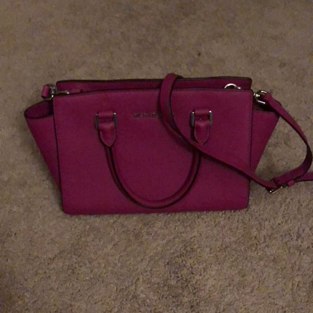 Pink Michael Kors bag